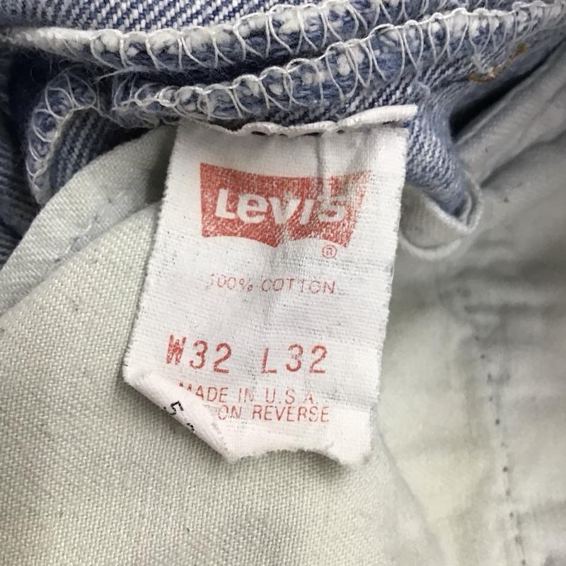 リーバイストラウスアンドコー Levi Strauss & co. パンツ デニム、ジーンズ デニム 32インチ 無地 インディゴ / インディゴ / メンズ USED 古着 中古 10135770