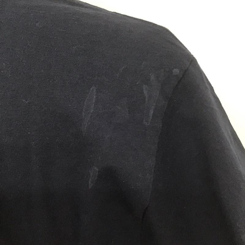 チャンピオン Champion Tシャツ 半袖 半袖カットソー 無地Tシャツ クルーネックカットソー M 無地 紺 / ネイビー / メンズ USED 古着 中古 10107534