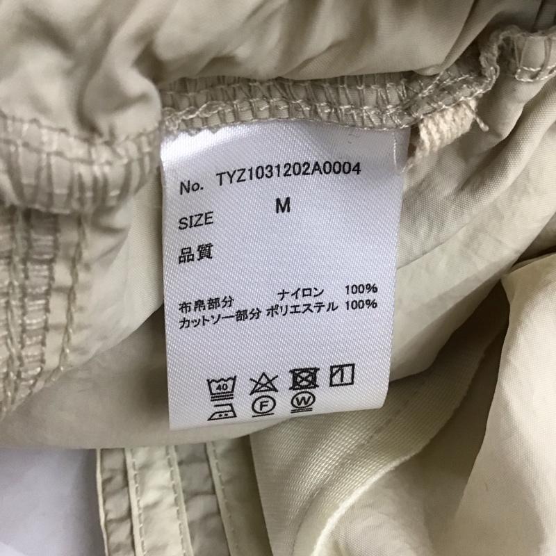 古着 USED ボトムス ボトムス TYZ1031202A0004 リメイクトラックジャージーパンツ 平成エモ etsinta M 無地 アイボリー / アイボリー / レディース USED 古着 中古 10123070