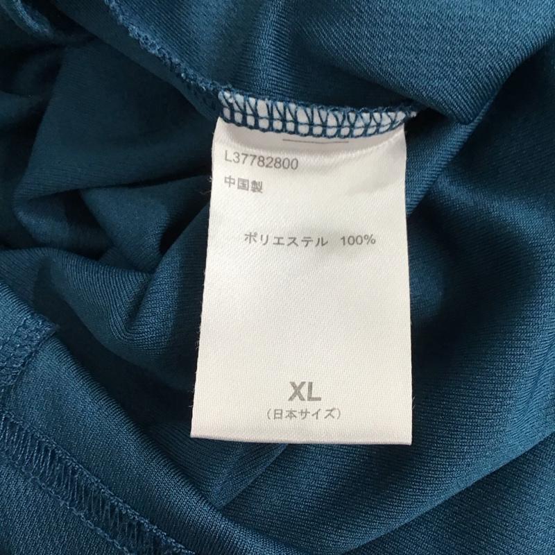 サロモン SALOMON Tシャツ 半袖 XL ロゴ、文字 青 / ブルー / メンズ USED 古着 中古 10137010