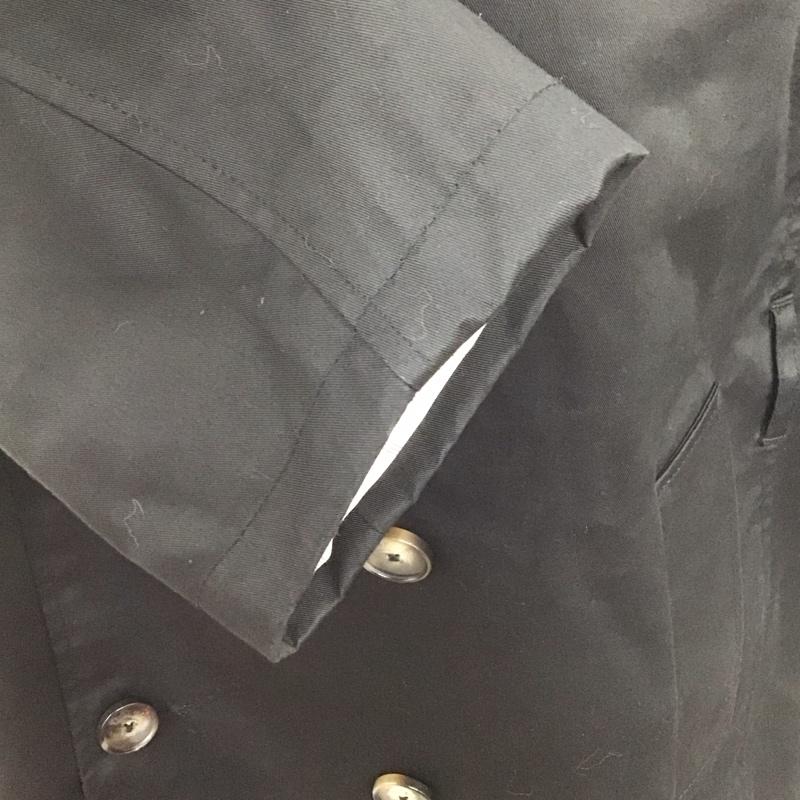 ザラメン ZARA MAN ジャケット、上着 ジャンパー、ブルゾン ロングコートジャケット カラージャケット アウター XXL 無地 黒 / ブラック / メンズ USED 古着 中古 10107703