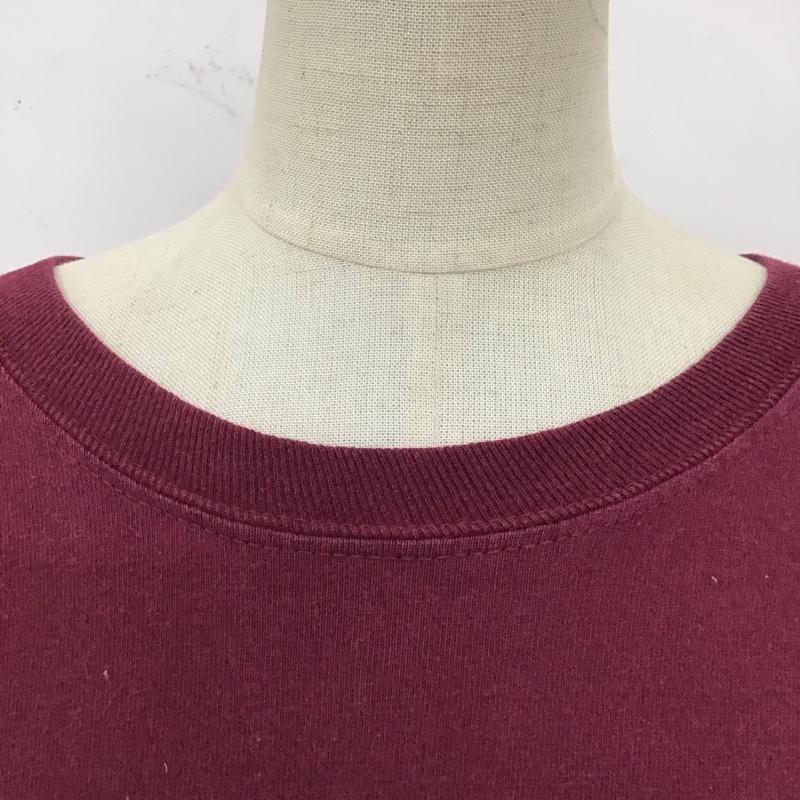 古着 USED Tシャツ 半袖 プリント えんじ / ワインレッド / レディース USED 古着 中古 10121281