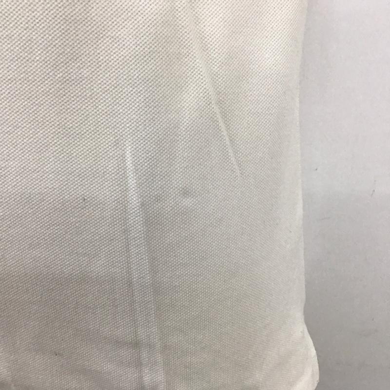 トウヨウエンタープライズ 東洋エンタープライズ ポロシャツ 半袖 半袖ポロシャツ カラーシャツ 半袖カットソー プリント 白 / ホワイト /  メンズ USED 古着 中古 10112816