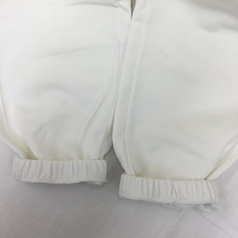 オーエーエムシー OAMC パンツ サルエルパンツ 23A28OAJ29 23AW スウェットパンツ L ロゴ、文字 白 / ホワイト /  メンズ USED 古着 中古 10124451