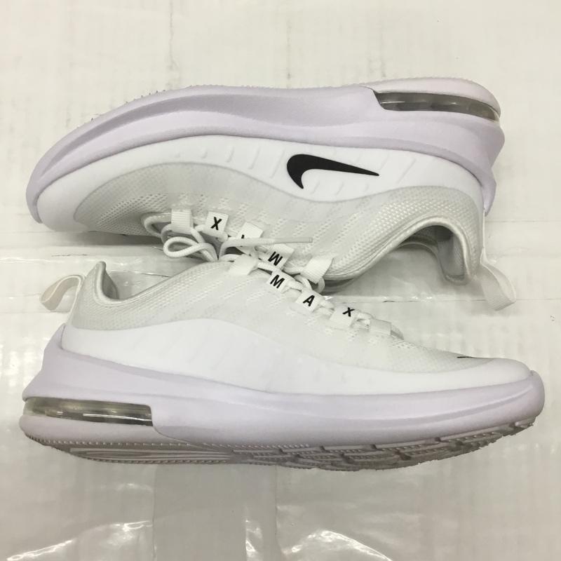 ナイキ NIKE スニーカー スニーカー AH5222-100 AIR MAX AXIS GS 22.5cm 22.5cm ロゴ、文字 白 / ホワイト / X 黒 / ブラック / レディース USED 古着 中古 10109377