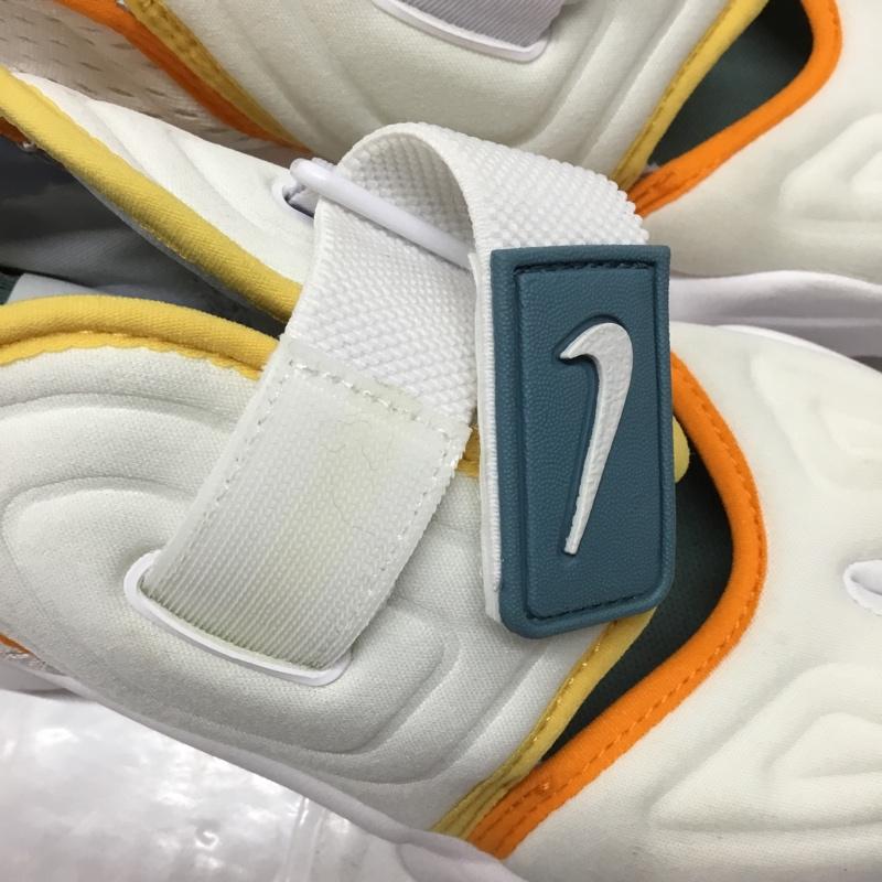 ナイキ NIKE スニーカー スニーカー DJ4669-100 W AQUA RIFT 24cm 24.0cm ワンポイント 白 / ホワイト / X 橙 / オレンジ / X 黄 / イエロー / X 水色 / ライトブルー / レディース USED 古着 中古 10106284