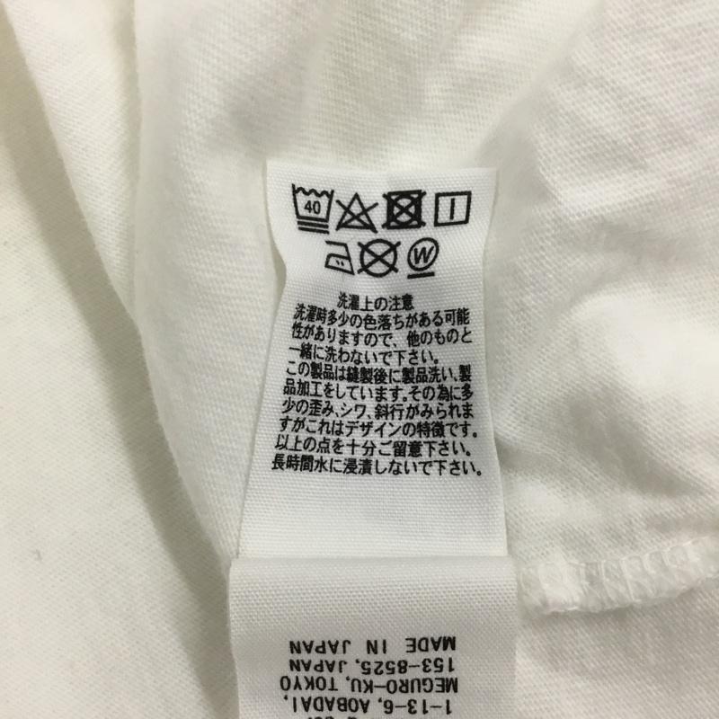 オクラ OKURA Tシャツ 半袖 カクモジ トウキョウ SS 東京 クルーネック S ロゴ、文字 白 / ホワイト / メンズ USED 古着 中古 10112381