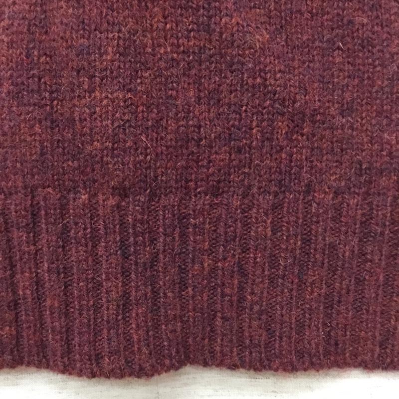エルエルビーン L.L.Bean ベスト ベスト 0 FGQ6 Vネック ウール S 無地 えんじ / ワインレッド / メンズ USED 古着 中古 10112877