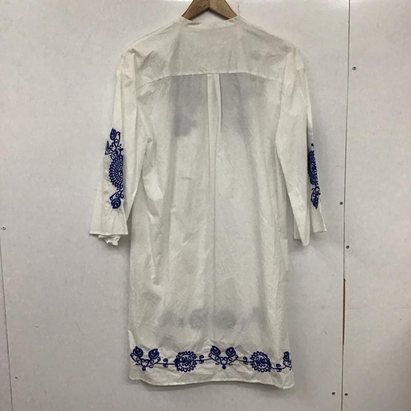 ザラ ZARA ワンピース ミニスカート 4786/282/250 刺しゅう入りミニワンピース S 刺繍 白 / ホワイト /  レディース USED 古着 中古 10133644