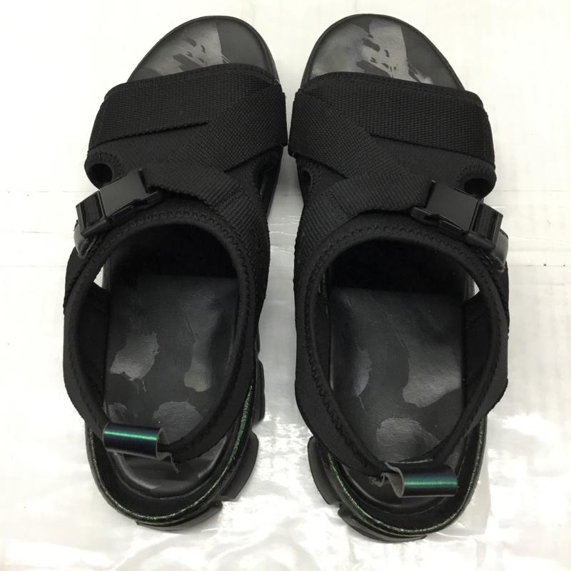 アシックス ASICS サンダル サンダル 1023A016 GEL-QUANTUM 90 SD スポーツサンダル 27cm 27.0cm ロゴ、文字 黒 / ブラック / メンズ USED 古着 中古 10120327