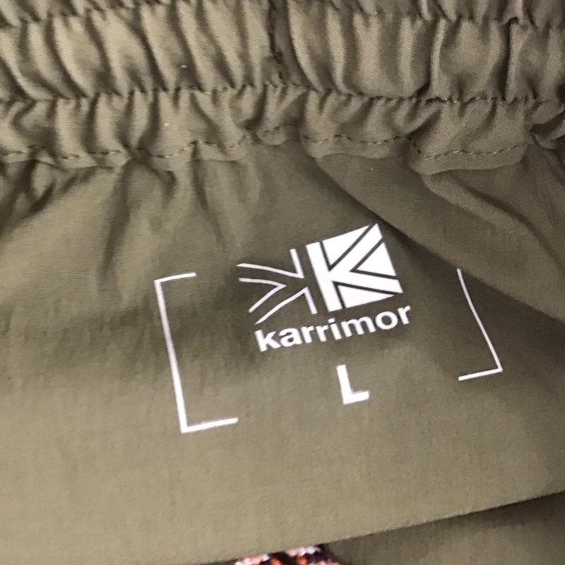 カリマー Karrimor スカート ロングスカート L 無地 カーキ / カーキ / レディース USED 古着 中古 10137203