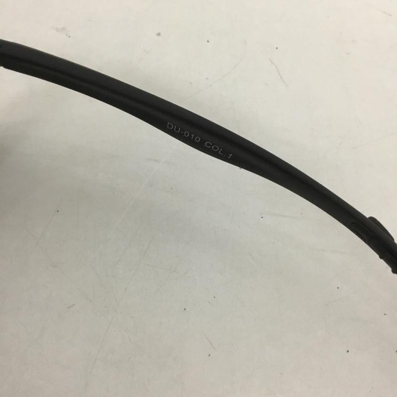 古着 USED めがね・サングラス サングラス DU-010 スポーツサングラス ミラーレンズ 箱有 DUNLOP ロゴ、文字 黒 / ブラック / メンズ USED 古着 中古 10126893