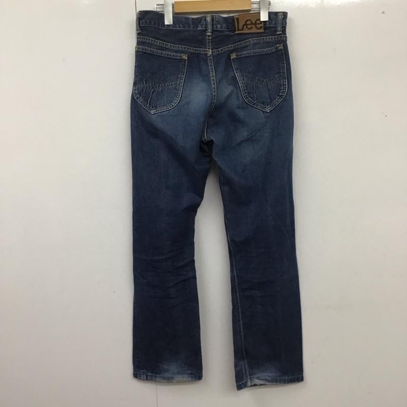 リー Lee パンツ デニム、ジーンズ デニムパンツ スリムパンツ カジュアルパンツ 90s 復刻セルビッチ 31インチ 無地 インディゴ / インディゴ /  メンズ USED 古着 中古 10126651