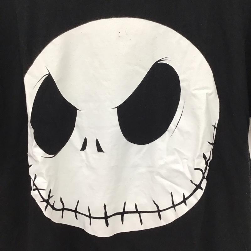 ディズニー Disney Tシャツ 半袖 半袖カットソー プリントTシャツ クルーネックカットソー L キャラクター 黒 / ブラック / メンズ USED 古着 中古 10136805