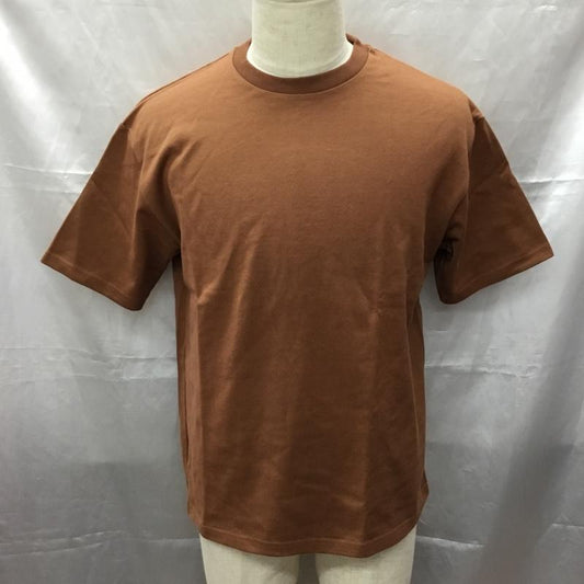 ナンバーナイン NUMBER (N)INE Tシャツ 半袖 819322037 Tシャツ 半袖カットソー クルーネックカットソー 1 無地 茶 / ブラウン /  メンズ USED 古着 中古 10112426