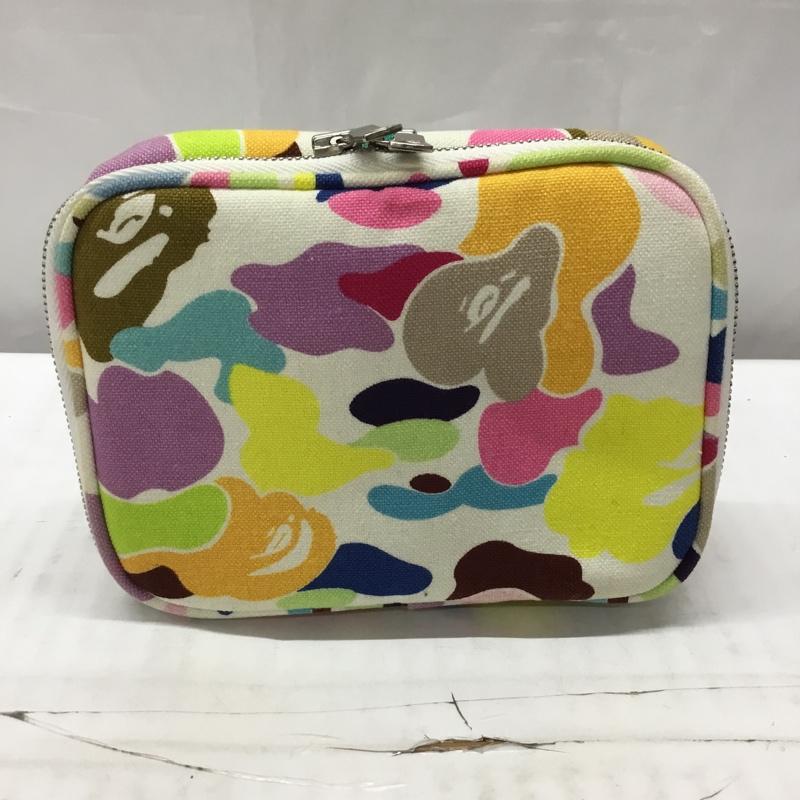 アベイシングエイプ A BATHING APE ファッション小物 ファッション小物 ポーチ 総柄 マルチカラー / マルチカラー / メンズ USED 古着 中古 10110071