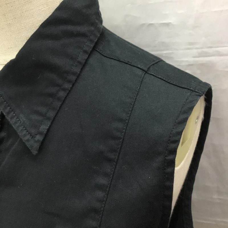 ポロジーンズ Polo Jeans Co. トップス トップス RALPH LAUREN ノースリーブシャツ M ワンポイント 黒 / ブラック / レディース USED 古着 中古 10118495