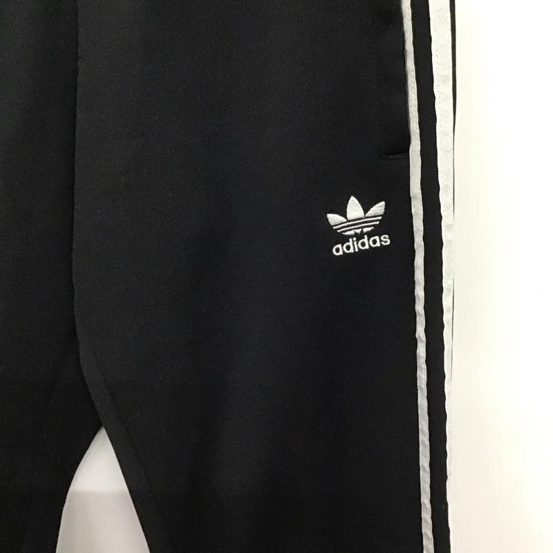 アディダス adidas パンツ ワークパンツ、ペインターパンツ cw1275 スポーツウェア スリムパンツ カジュアルパンツ S ロゴ、文字 黒 / ブラック / メンズ USED 古着 中古 10130711