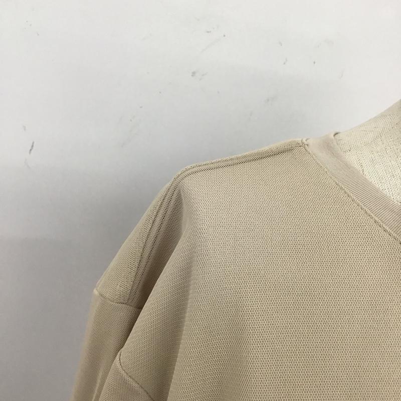 ロペピクニック ROPE PICNIC カットソー 長袖 長袖カットソー クルーネックカットソー ロングスリーブカットソー 38 無地 ベージュ / ベージュ / レディース USED 古着 中古 10118592