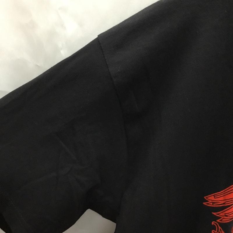 古着 USED Tシャツ 半袖 半袖カットソー プリントTシャツ クルーネックカットソー バンドTシャツ XL プリント 黒 / ブラック / メンズ USED 古着 中古 10106934
