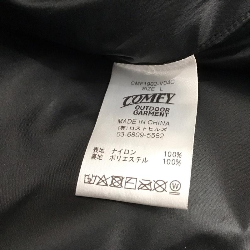 コンフィー comfy ベスト ベスト L 無地 黒 / ブラック / メンズ USED 古着 中古 10144819