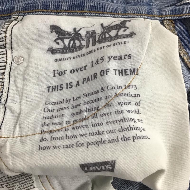 リーバイストラウスアンドコー Levi Strauss & co. パンツ デニム、ジーンズ デニムパンツ ワイドパンツ カジュアルパンツ 30インチ 無地 インディゴ / インディゴ / メンズ USED 古着 中古 10132294