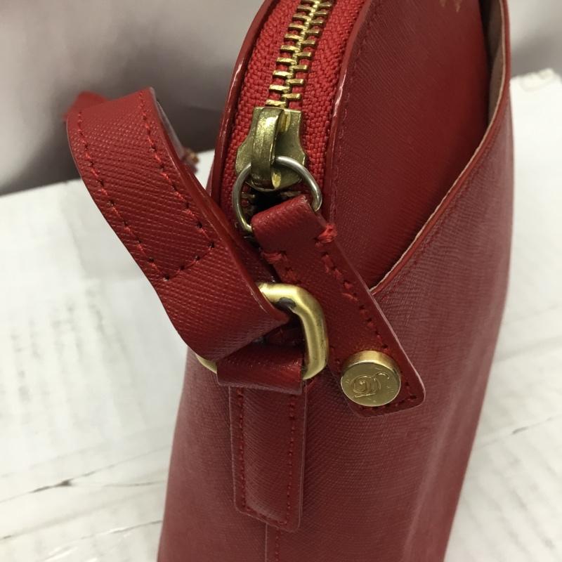 サマンサタバサ デラックス Samantha Thavasa Deluxe ショルダーバッグ ショルダーバッグ ロゴ、文字 赤 / レッド / レディース USED 古着 中古 10108215