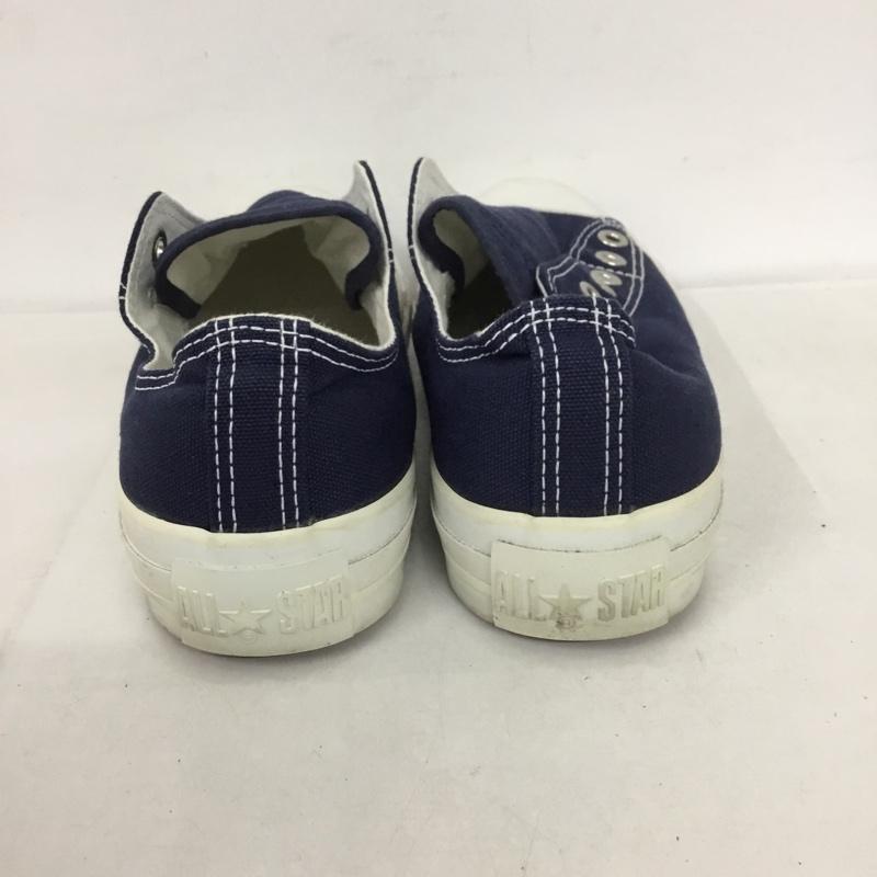コンバース CONVERSE スニーカー スニーカー 1CJ751 ALL STARSLIPON IENA 24cm 箱有 24.0cm ロゴ、文字 紺 / ネイビー / レディース USED 古着 中古 10128293