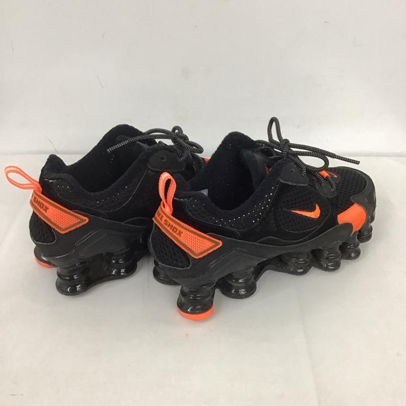 ナイキ NIKE スニーカー スニーカー CK2085-001 W Shox TL Nova 22.5cm 箱有 22.5cm ロゴ、文字 黒 / ブラック / X 橙 / オレンジ / レディース USED 古着 中古 10125681