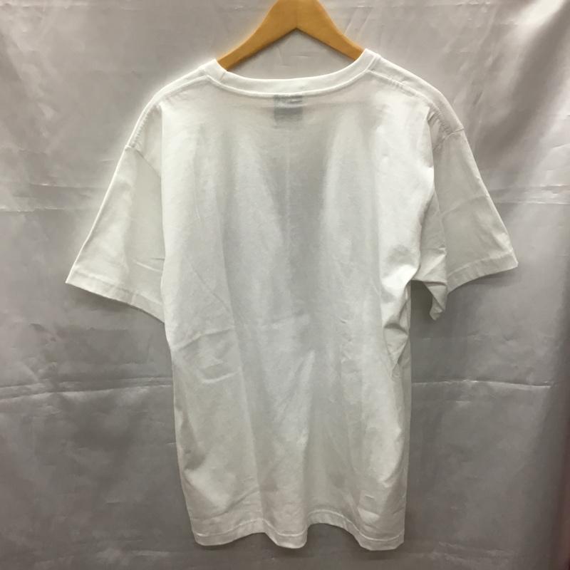 古着 USED Tシャツ 半袖 半袖カットソー プリントTシャツ クルーネックカットソー バンドTシャツ L プリント 白 / ホワイト / メンズ USED 古着 中古 10106926