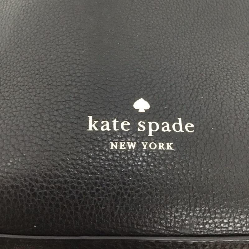 ケイトスペード Kate Spade ショルダーバッグ ショルダーバッグ WKRU6827 マーティ ラージ バケット ロゴ、文字 黒 / ブラック / レディース USED 古着 中古 10123178