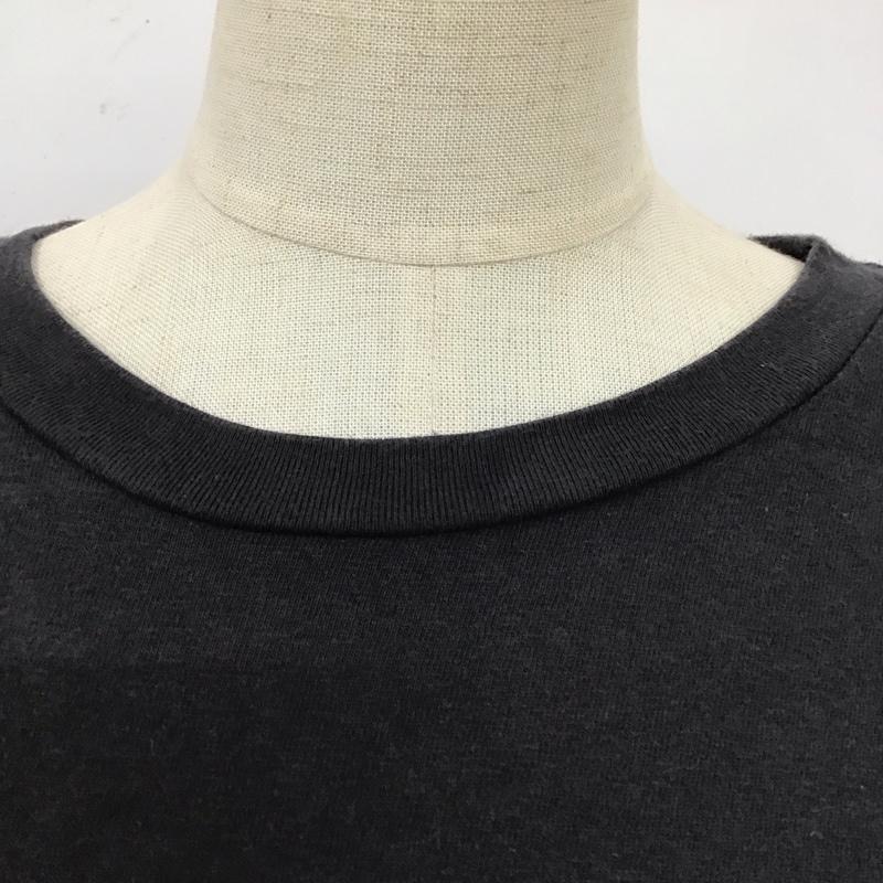 アメリカーナ AMERICANA Tシャツ 半袖 プリント チャコールグレー / チャコールグレー / レディース USED 古着 中古 10114346
