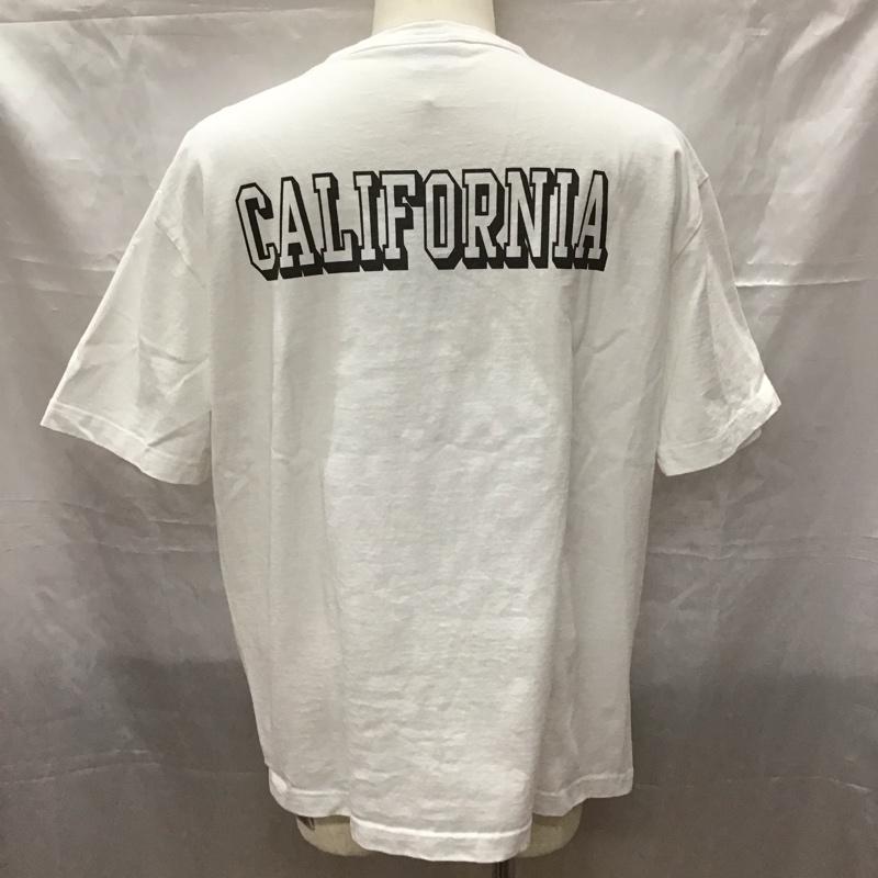 チャンピオン Champion Tシャツ 半袖 CHAMPION×SDT1011 Champion×StandardCalifornia 半袖カットソー プリントTシャツ XL ロゴ、文字 白 / ホワイト /  メンズ USED 古着 中古 10113175