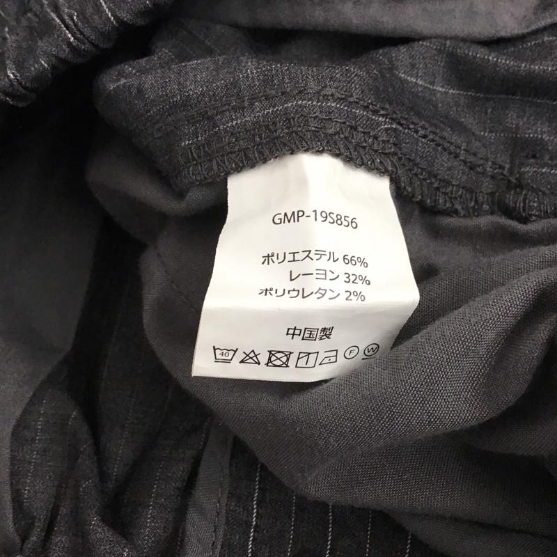 グラミチ GRAMICCI パンツ スラックス gmp-19s856 19SSビームス別注 イージースラックスパンツ M ストライプ 灰 / グレー / メンズ USED 古着 中古 10147006