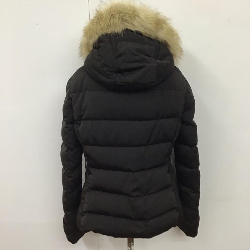 ザラ ZARA ジャケット、上着 ジャンパー、ブルゾン ジップアップジャケット ジャンパー ジャケット ダウンジャケット アウター S 無地 黒 / ブラック / レディース USED 古着 中古 10122799
