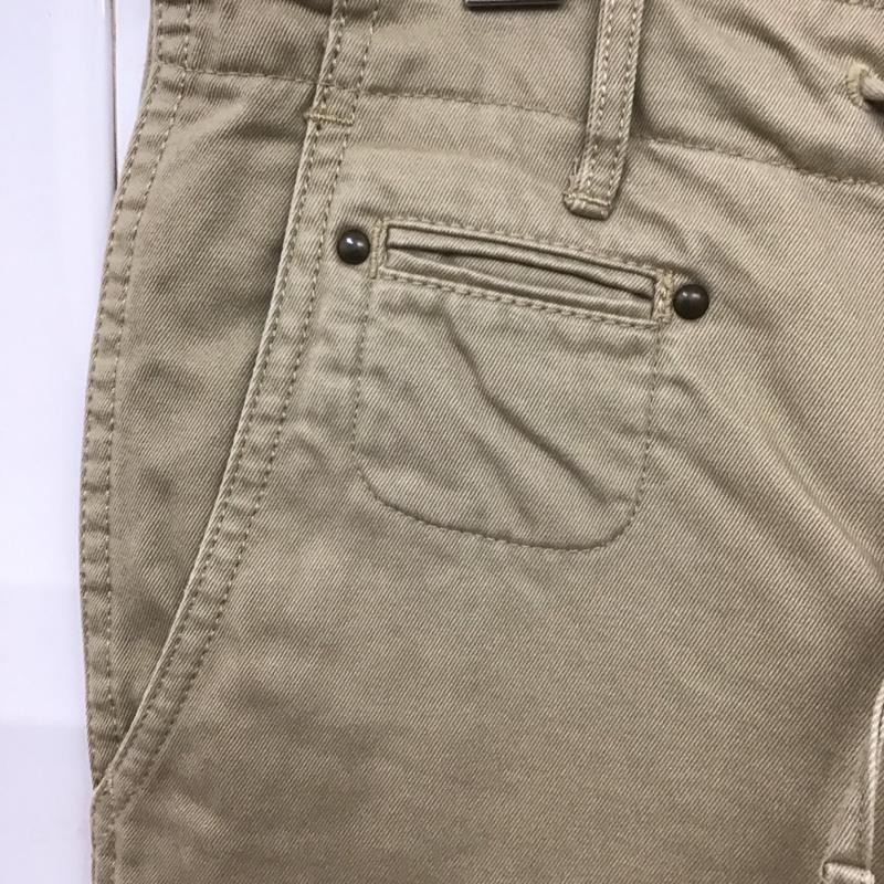 サンディニスタ Sandinista パンツ チノパン チノパン スリムパンツ カジュアルパンツ 32インチ 無地 ベージュ / ベージュ /  メンズ USED 古着 中古 10126291