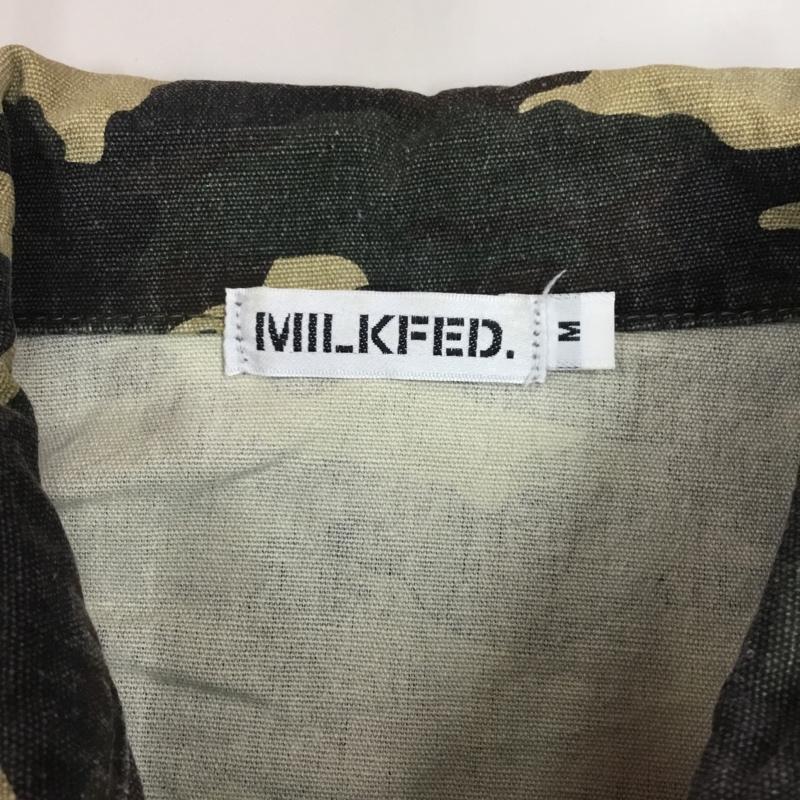 ミルクフェド MILKFED. ジャケット、上着 ジャケット、ブレザー ミリタリージャケット カジュアルジャケット 前ボタンジャケット カラージャケット M カモフラージュ柄・迷彩 マルチカラー / マルチカラー / レディース USED 古着 中古 10112235