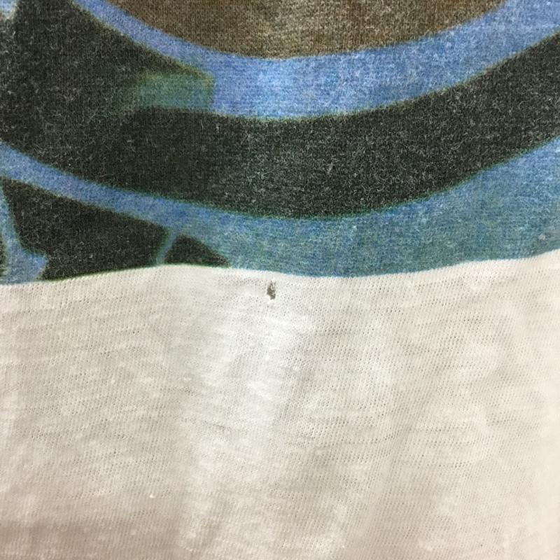 古着 USED Tシャツ 半袖 半袖カットソー プリントTシャツ クルーネックカットソー 古着 XXL プリント 白 / ホワイト /  メンズ USED 古着 中古 10113313