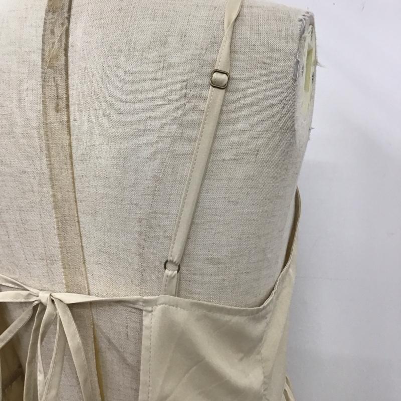 ダブルクローゼット w closet ワンピース ロングスカート FREE 無地 ベージュ / ベージュ / レディース USED 古着 中古 10121267