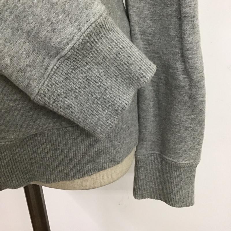 トミーヒルフィガー TOMMY HILFIGER パーカー 長袖 ジップアップパーカー 長袖パーカー フード付きパーカー 0 灰 / グレー / レディース USED 古着 中古 10119437