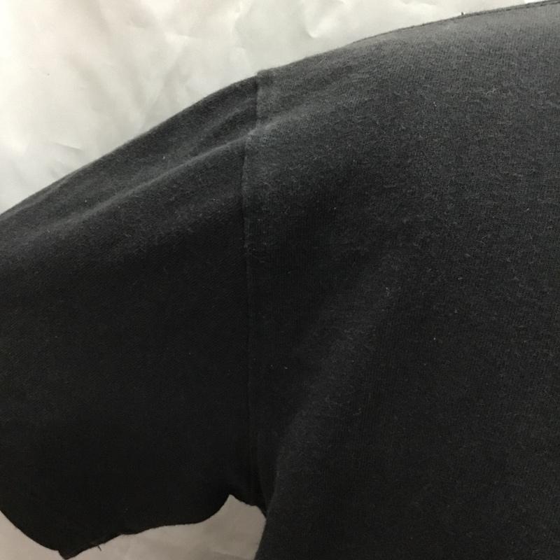 ベンデイビス BEN DAVIS Tシャツ 半袖 半袖カットソー プリントTシャツ クルーネックカットソー L ロゴ、文字 黒 / ブラック /  メンズ USED 古着 中古 10113280