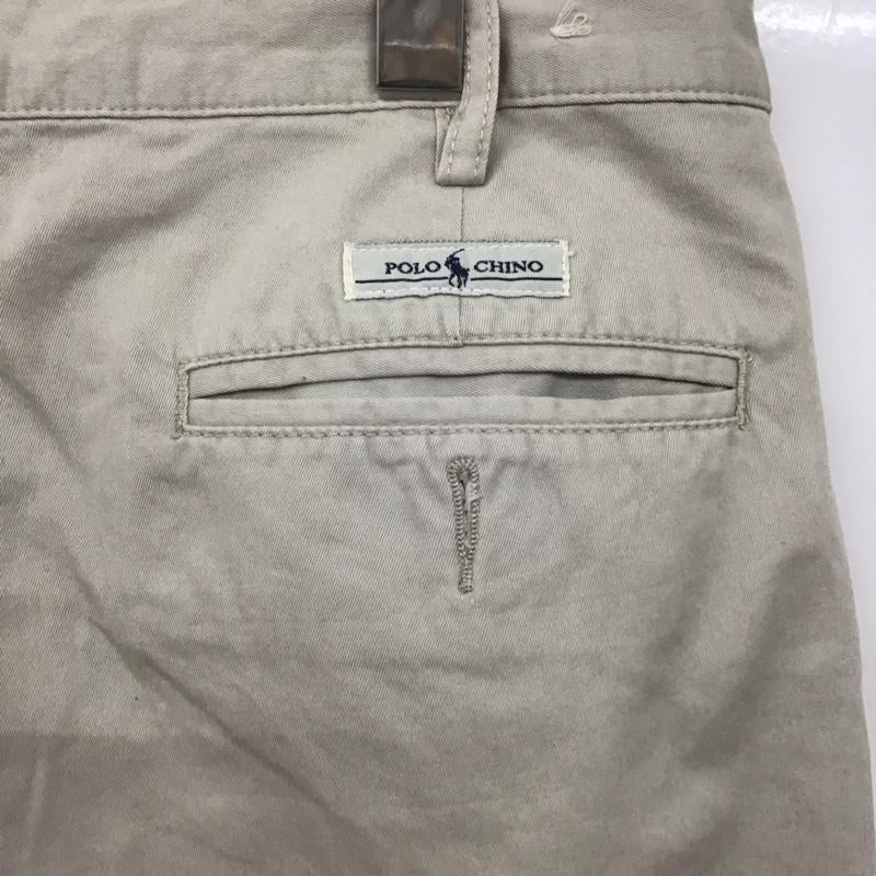 ポロ POLO パンツ チノパン チノパン ワイドパンツ カジュアルパンツ 無地 ベージュ / ベージュ /  メンズ USED 古着 中古 10126732