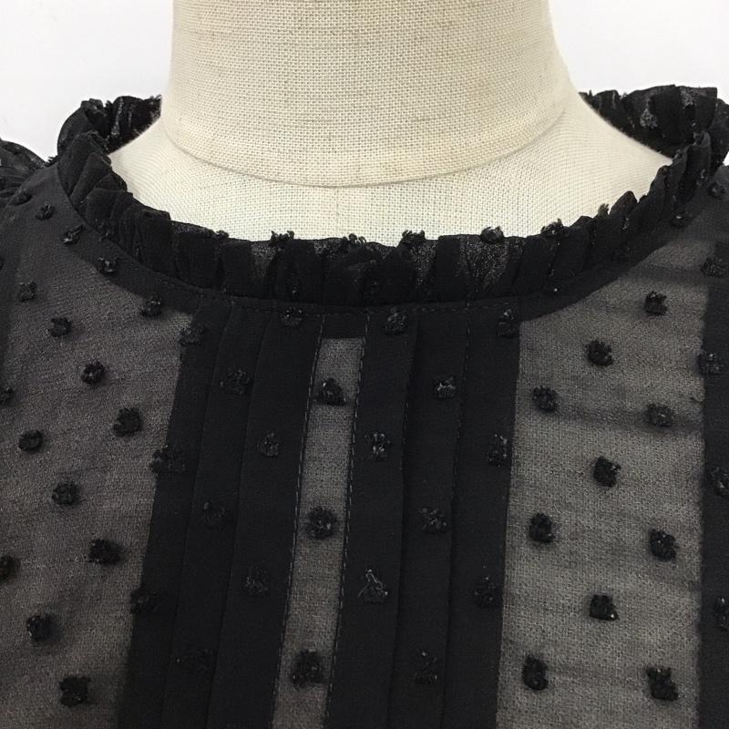 ザラ ZARA シャツ、ブラウス 長袖 S 黒 / ブラック / レディース USED 古着 中古 10110346