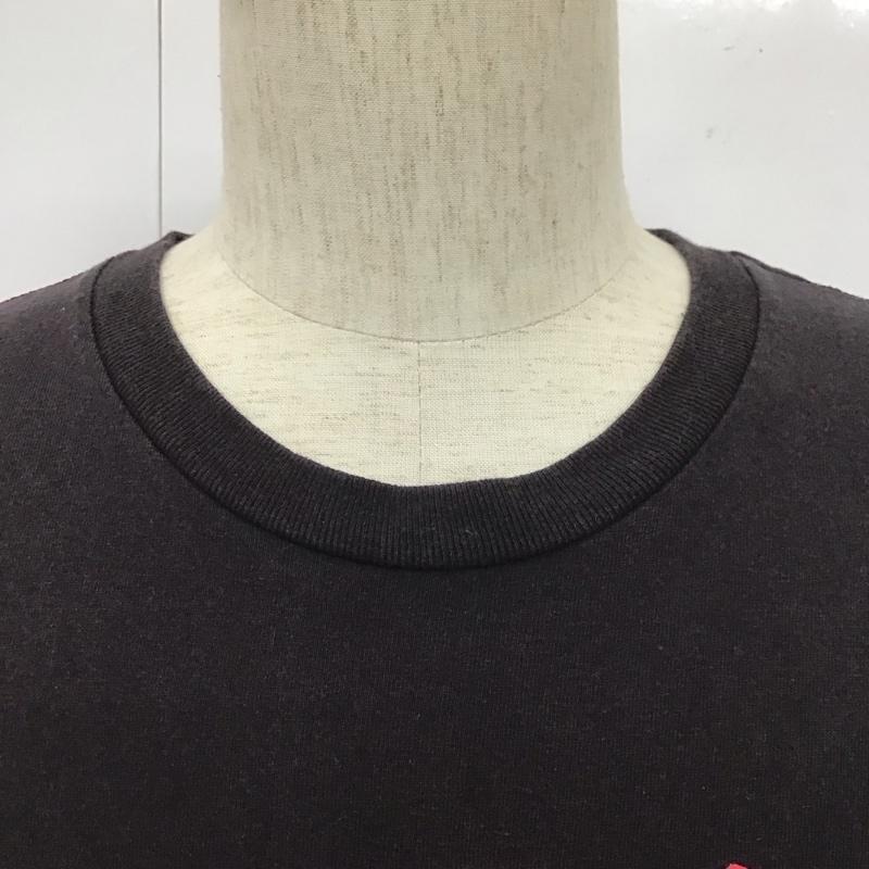 テンダーロイン TENDERLOIN Tシャツ 半袖 半袖カットソー プリントTシャツ クルーネックカットソー L プリント 黒 / ブラック /  メンズ USED 古着 中古 10109808