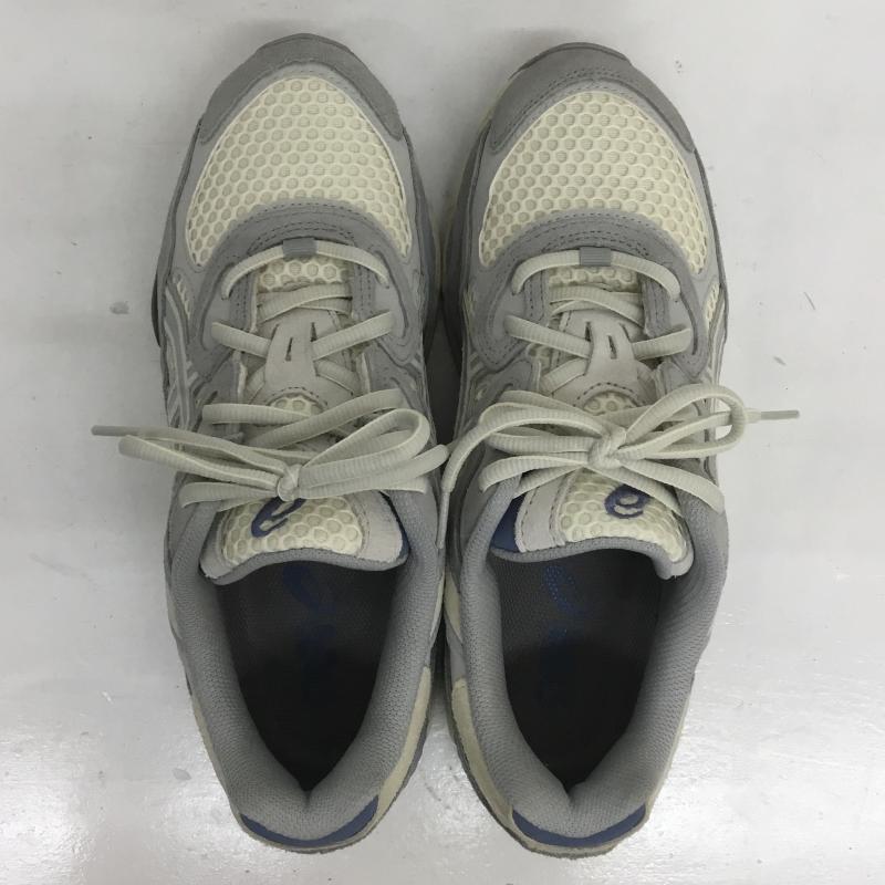 アシックス ASICS スニーカー スニーカー 1203A372-600 GEL-NYC 26.5cm ロゴ、文字 灰 / グレー / X オフホワイト / オフホワイト / メンズ USED 古着 中古 10118272