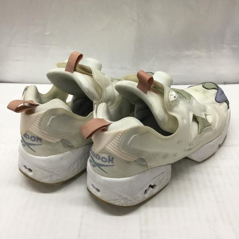 リーボック Reebok スニーカー スニーカー 720 FY2920 INSTAPUMP FURY OG 24.5cm 24.5cm ロゴ、文字 アイボリー / アイボリー / レディース USED 古着 中古 10116884