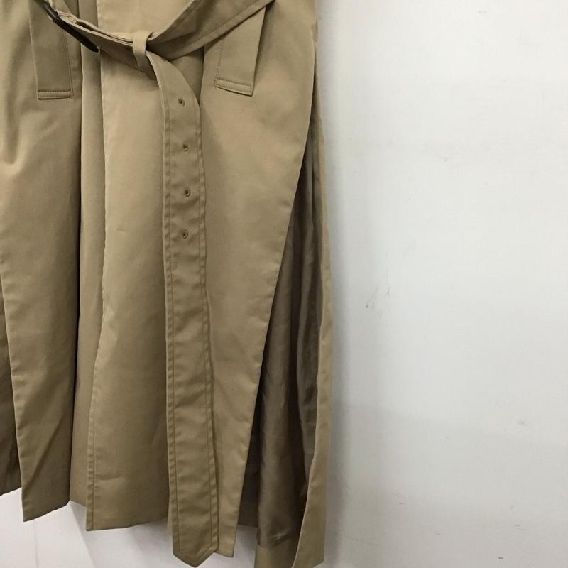 クルニ CULLNI コート コート一般 ロングコート カラージャケット アウター 2 無地 ベージュ / ベージュ / メンズ USED 古着 中古 10131737