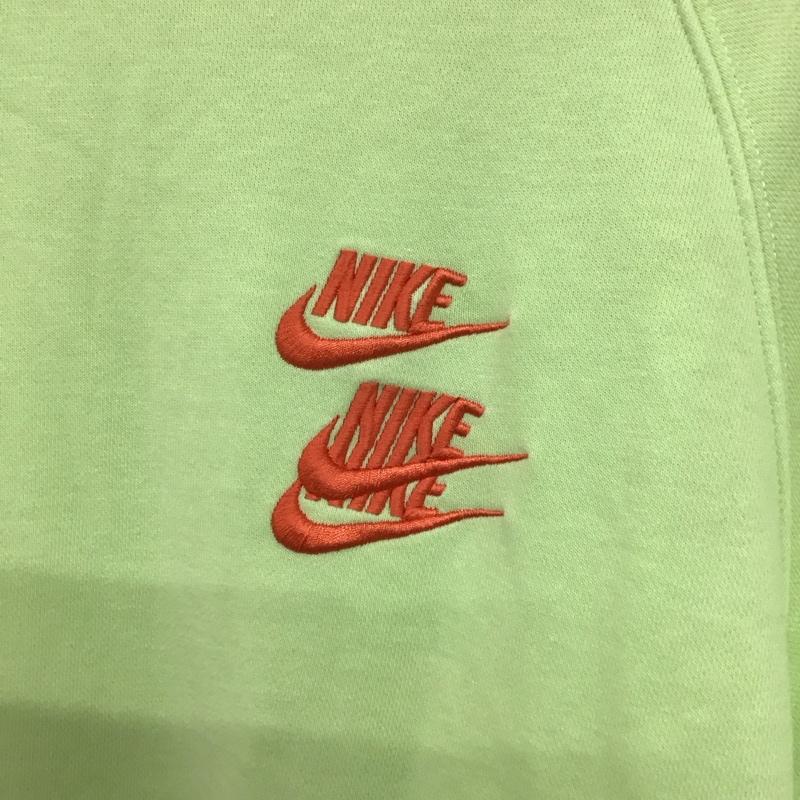 ナイキ NIKE トレーナー 長袖 dn4408-383 ASMNSWFTCRWWTOUR スウェット クルーネック XL ロゴ、文字 緑 / グリーン / メンズ USED 古着 中古 10136175