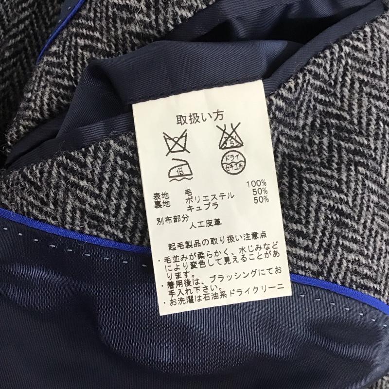 ブルックスブラザーズ BROOKS BROTHERS コート コート一般 ロングコート カラーロングジャケット カジュアルジャケット アウター 36 総柄 灰 / グレー / メンズ USED 古着 中古 10111092