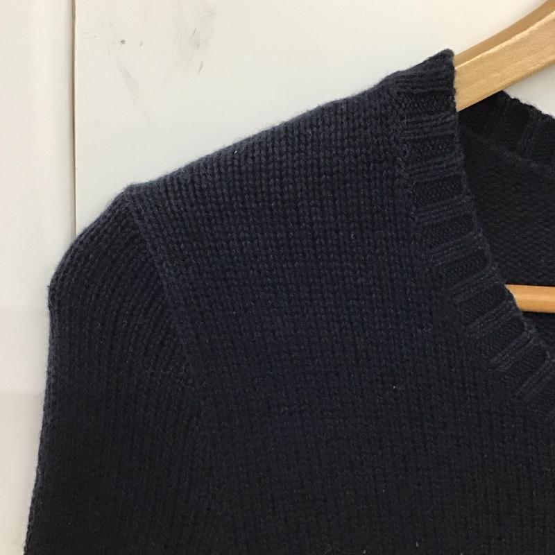 バナナリパブリック BANANA REPUBLIC ニット、セーター 長袖 長袖ニットカットソー ニット セーター クルーネックニット S ボーダー柄 マルチカラー / マルチカラー / レディース USED 古着 中古 10117886